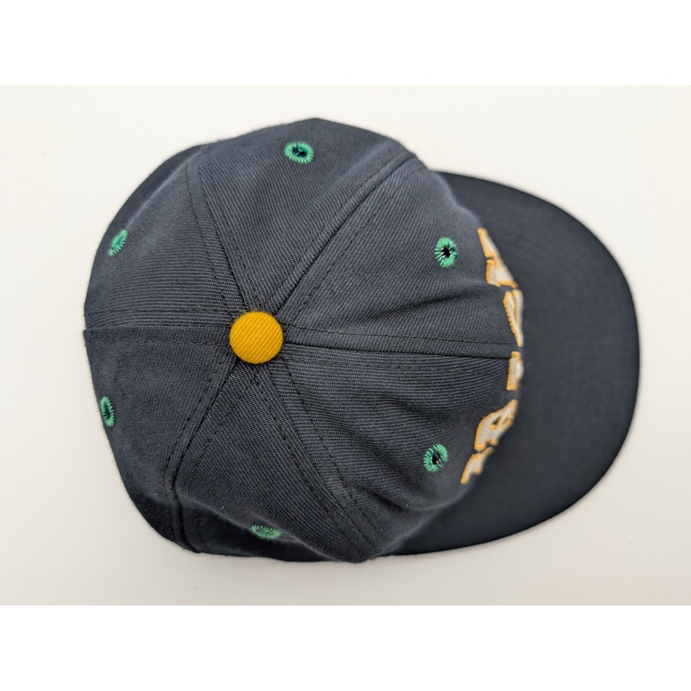 Vintage Notre Dame Fighting Irish Snapback Hat Pro-Line Navy Blue Gene USA Made - Picture 5 of 8
